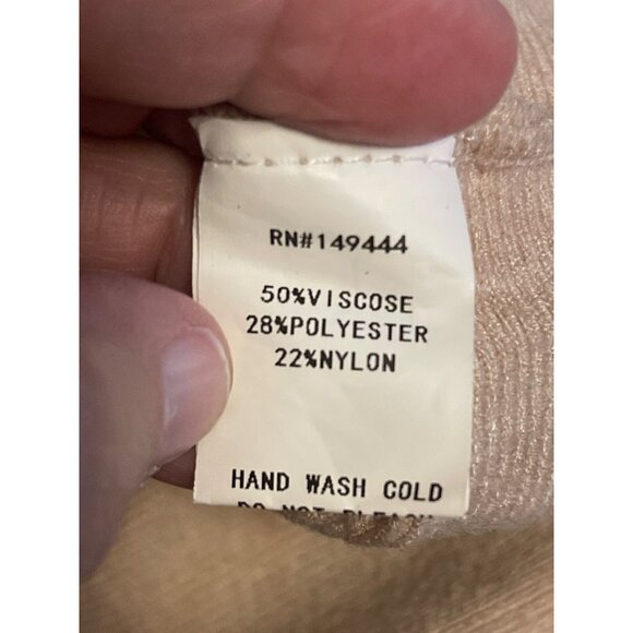 Sirenlily Maternity Lace Embellished‎ Long Sleeve Top Women Sz M , Viscose Blend - Picture 3 of 12